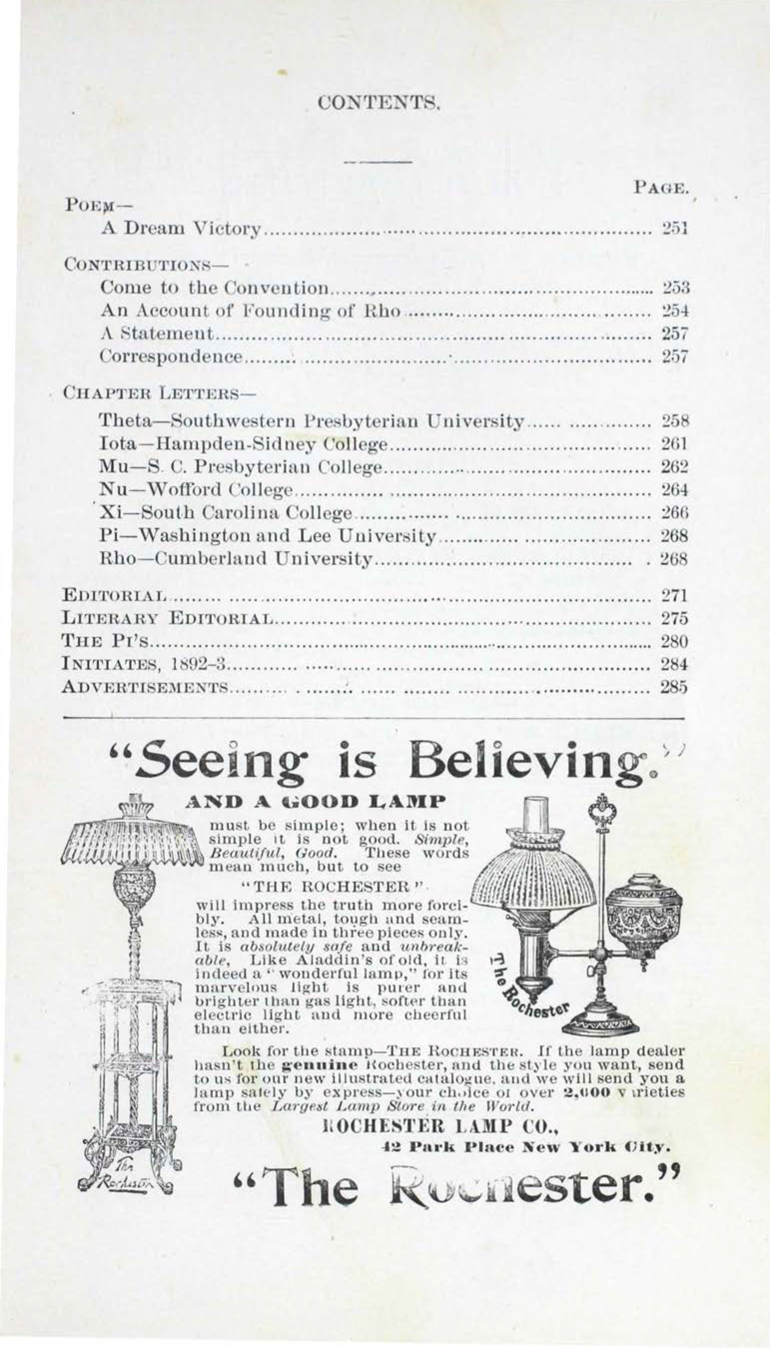 Shield and Diamond, Vol. 2, No. 7, November 1892